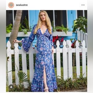 Sea Lustre Grace Maxi in Nikko blue